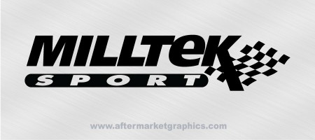 Milltek Sport Decals - Pair (2 pieces)